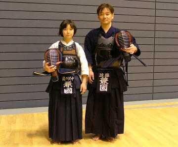 兼國さんと娘さんと