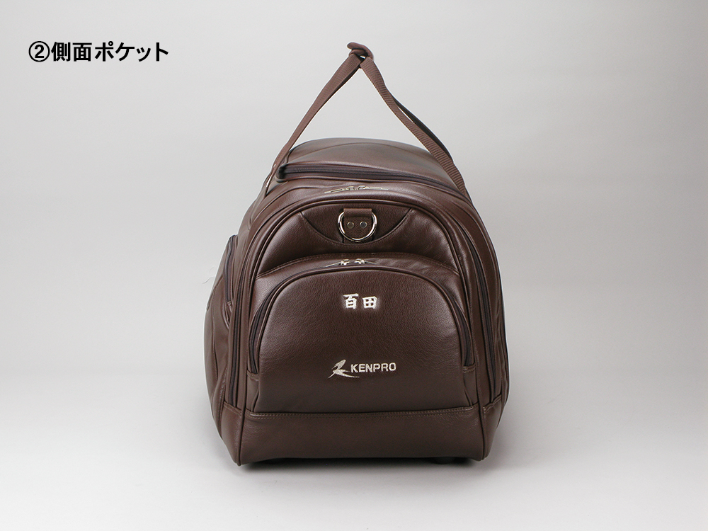 ②側面ポケット