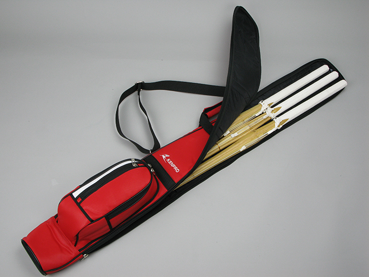 KENPROオリジナル 落ち着きのある大人の剣道竹刀袋「PROⅡ-B（木刀ベルトあり）」- 抜群の携帯性能。茶色(ブラウン)/黒色(ブラック)あり。  | KENPRO（ケンプロ）