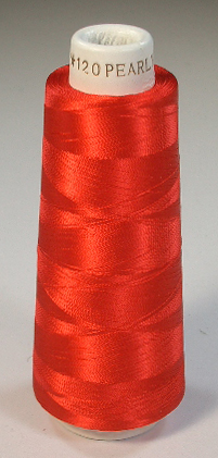 剣道防具 刺繍糸 赤色