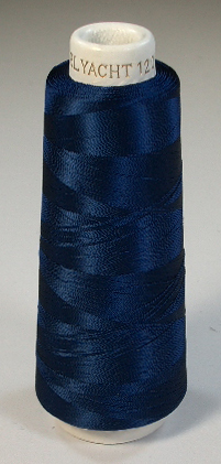剣道防具 刺繍糸 紺色
