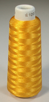 剣道防具 刺繍糸 黄色